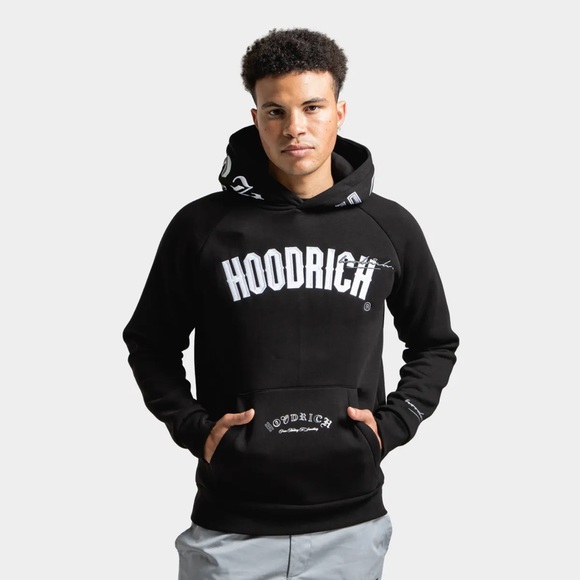 Hoodrich Other - Hoodrich Heat V3 Stature Hoodie Black/White/Grey Size XL